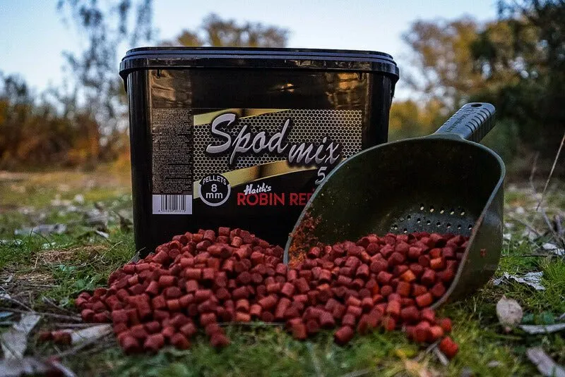 Cub Pellets Spod Mix Pro Elite Baits Gold Robin Red 8 mm 5 kg