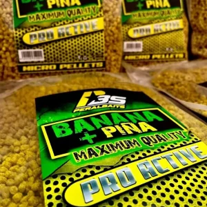 Micro Pellets Peralbaits Banană Ananas 7 mm