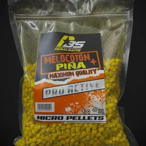 Micro Pellets Peralbaits Piersică Ananas 7 mm
