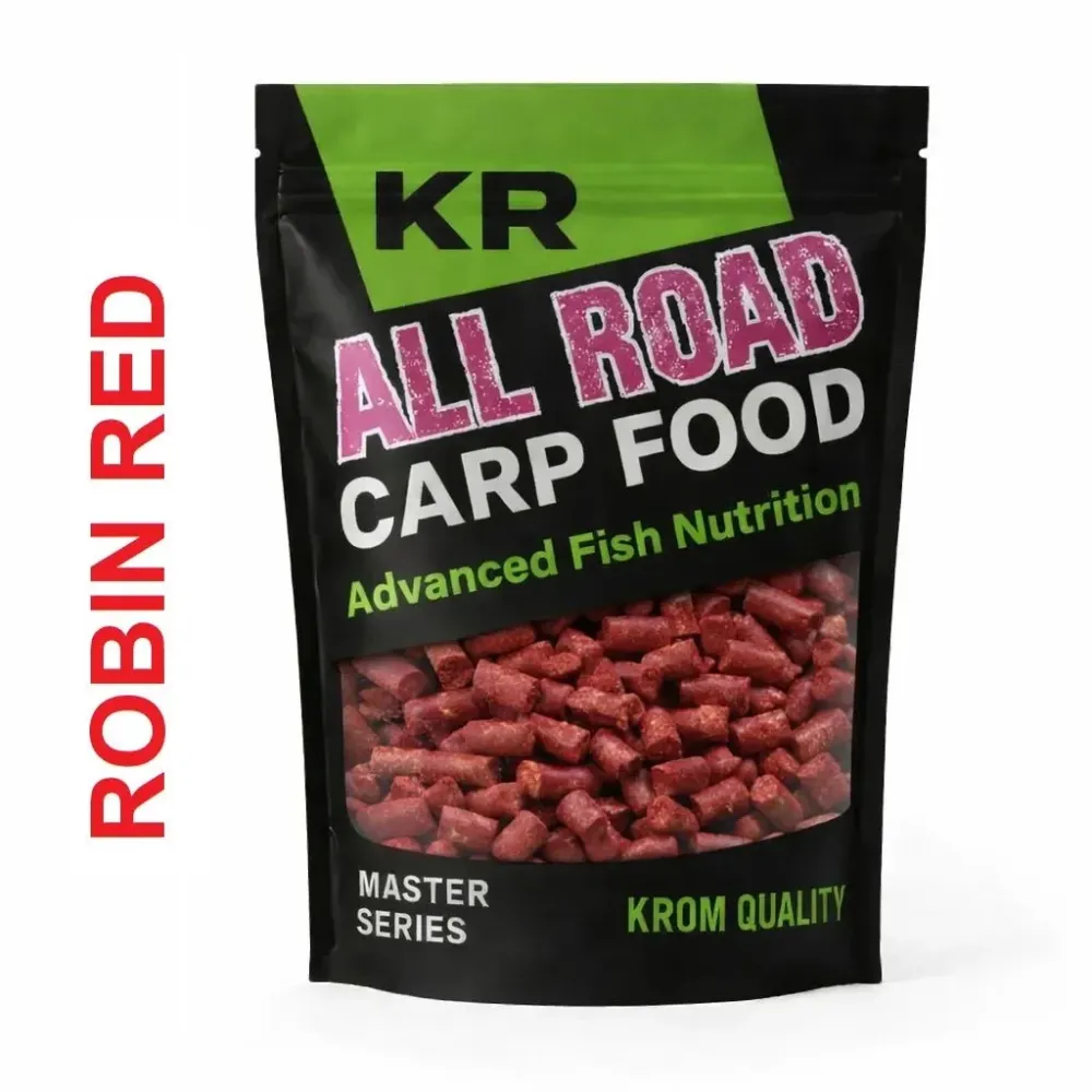 Pellets Krom Quality All Road putere Robin Red 8MM 800G