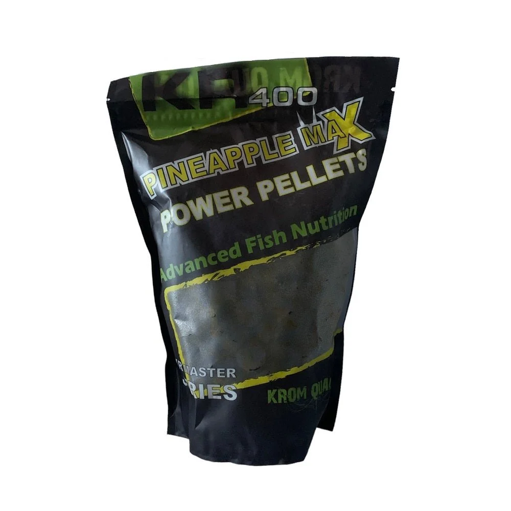 Pellets Krom Quality KR400 putere Pineapple Max 8MM 800G