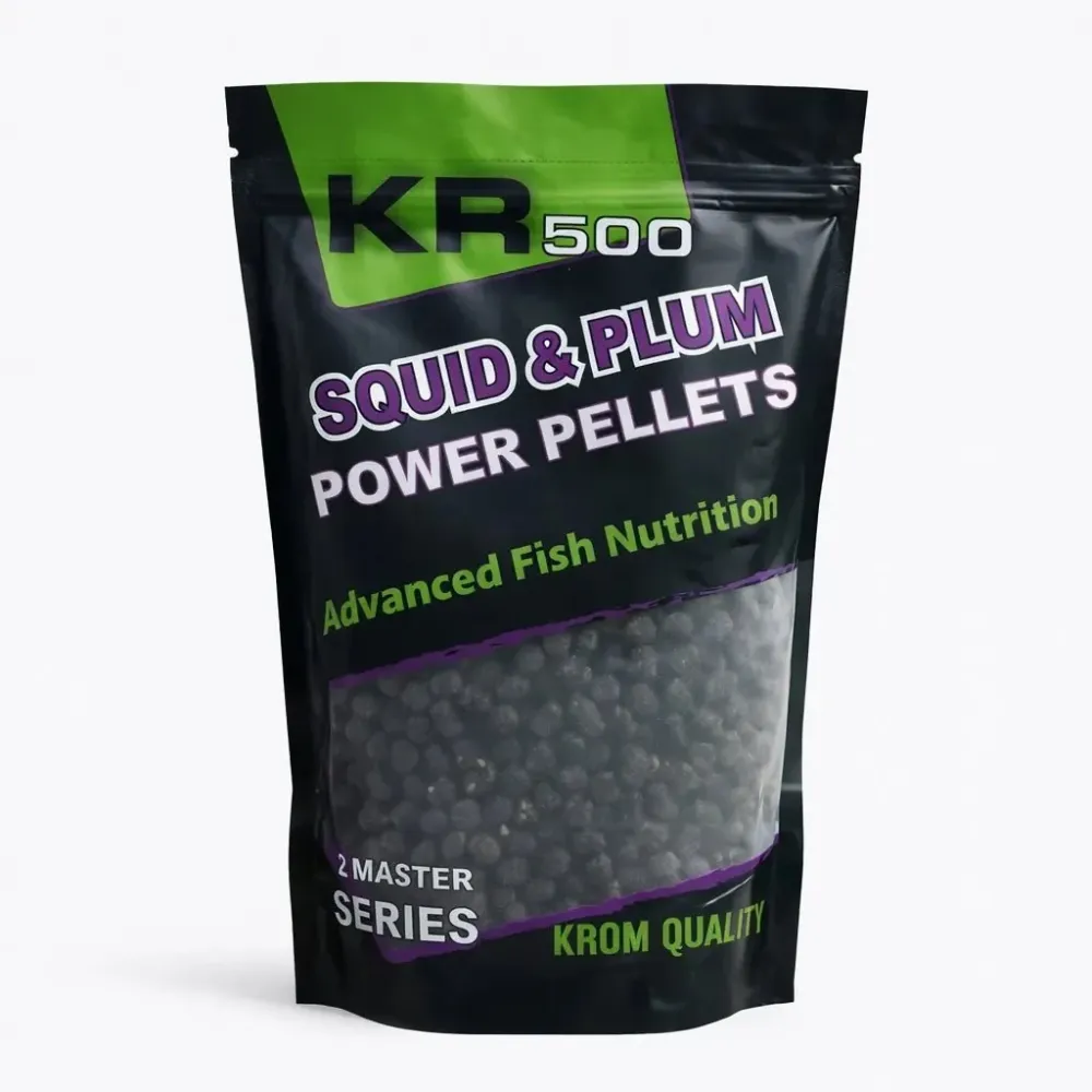 Pellets Krom Quality KR500 putere Squid & Plum 8MM 800G