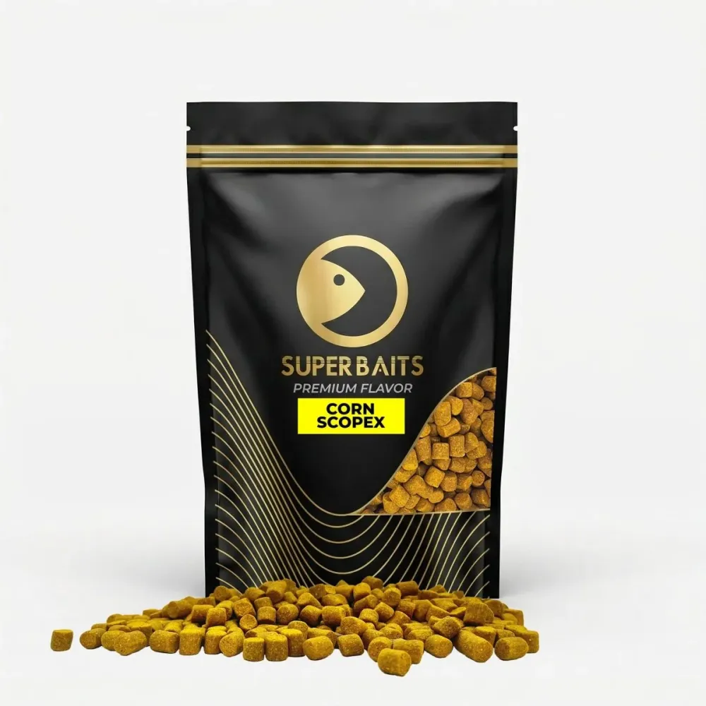 Pellets Superbaits Corn Scopex 8 mm