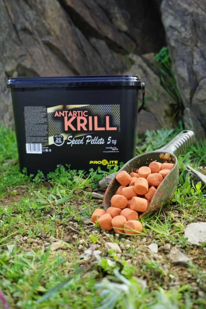 Viteza Pellets Pro Elite Baits Gold Antartic Krill 20 mm 5 Kg