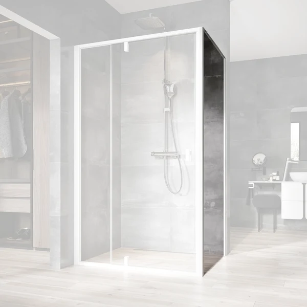 Ravak Nexty NPSS Perete lateral 100 cm, profil alb