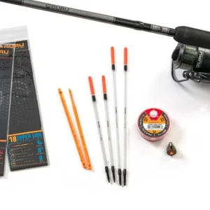 11' NATURAL WAGGLER ROD & REEL COMBO