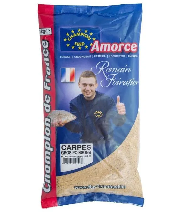 CHAMPION DE FRANCE CARPE ET GROS POISSONS 1kg - 🎁