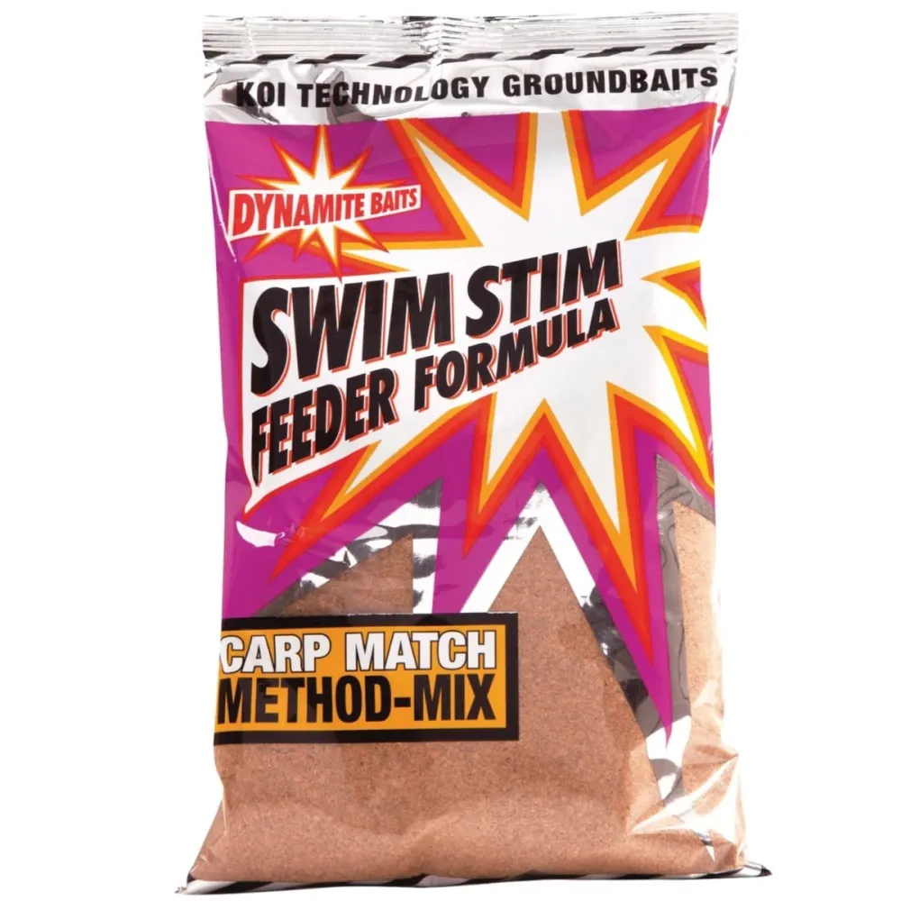 SWIM STIM FEEDER FORMULA CARP MATCH METHOD MIX 900g + 💰
