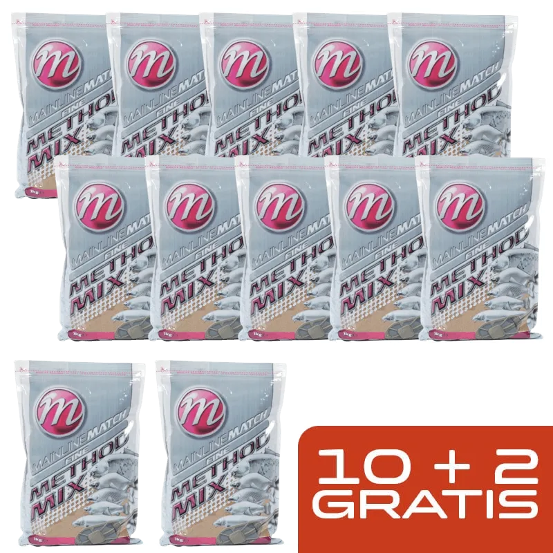 MATCH FINE METHOD MIX 1kg 🎁 10+2
