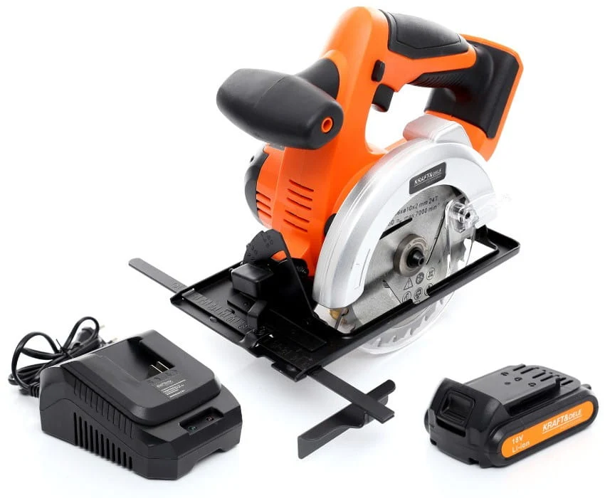 Pila Circulara Manuala 20V 3800 RPM taiere 38mm, Kraft&Dele KD1752