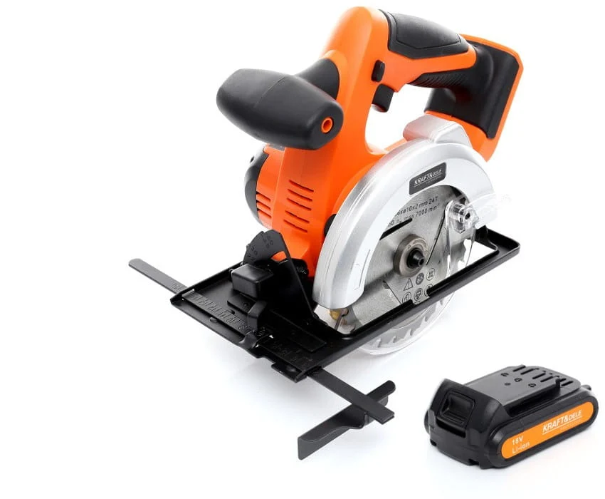 Pila Circulara Manuala 20V 3800 RPM taiere 38mm, Kraft&Dele KD1752