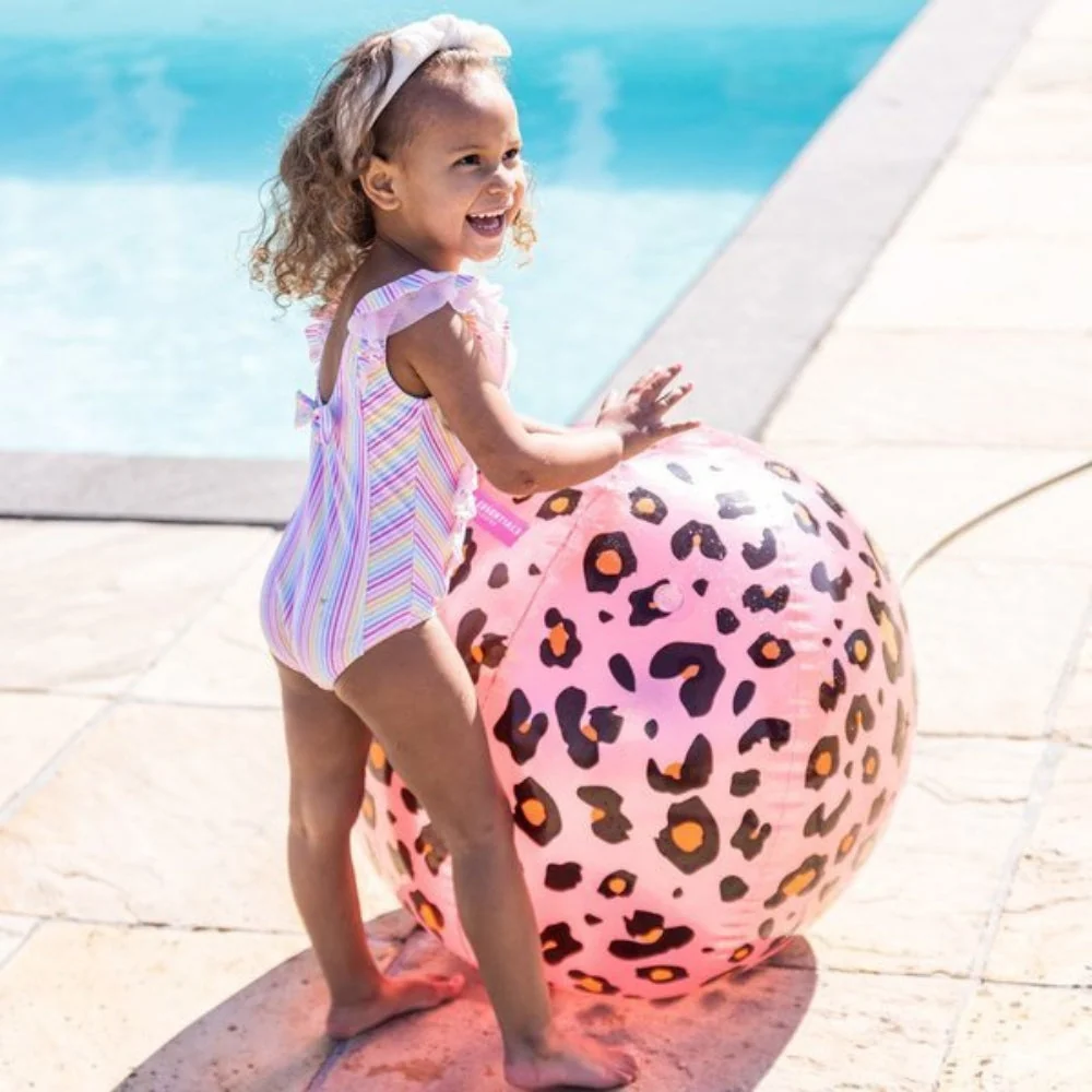 Swim Essentials Aspersor pentru copii în formă de minge Panther roz