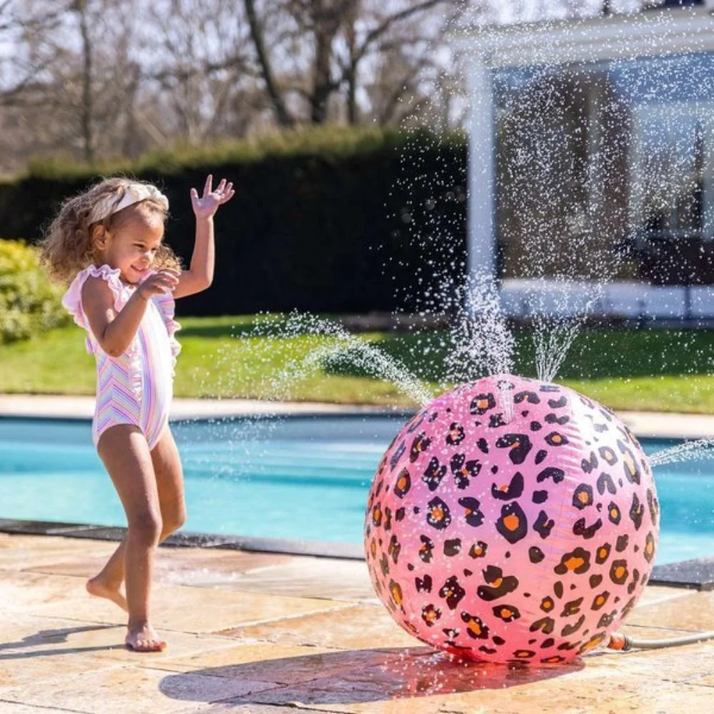 Swim Essentials Aspersor pentru copii în formă de minge Panther roz
