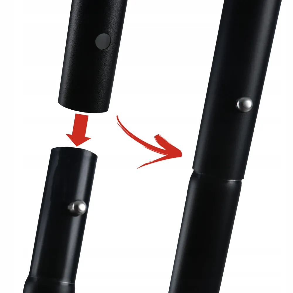 Vasla pliabila pentru SUP, 170-210 cm – usoara, reglabila, 3 segmente, aluminiu