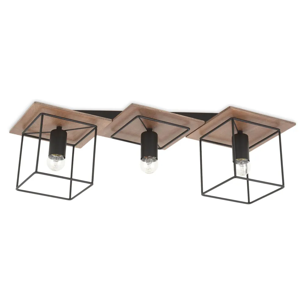 COBA Plafoniera 3 x 60W E27