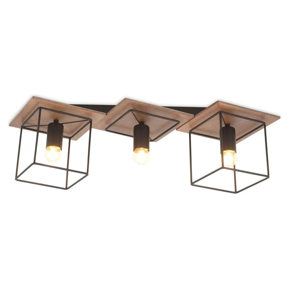 COBA Plafoniera 3 x 60W E27