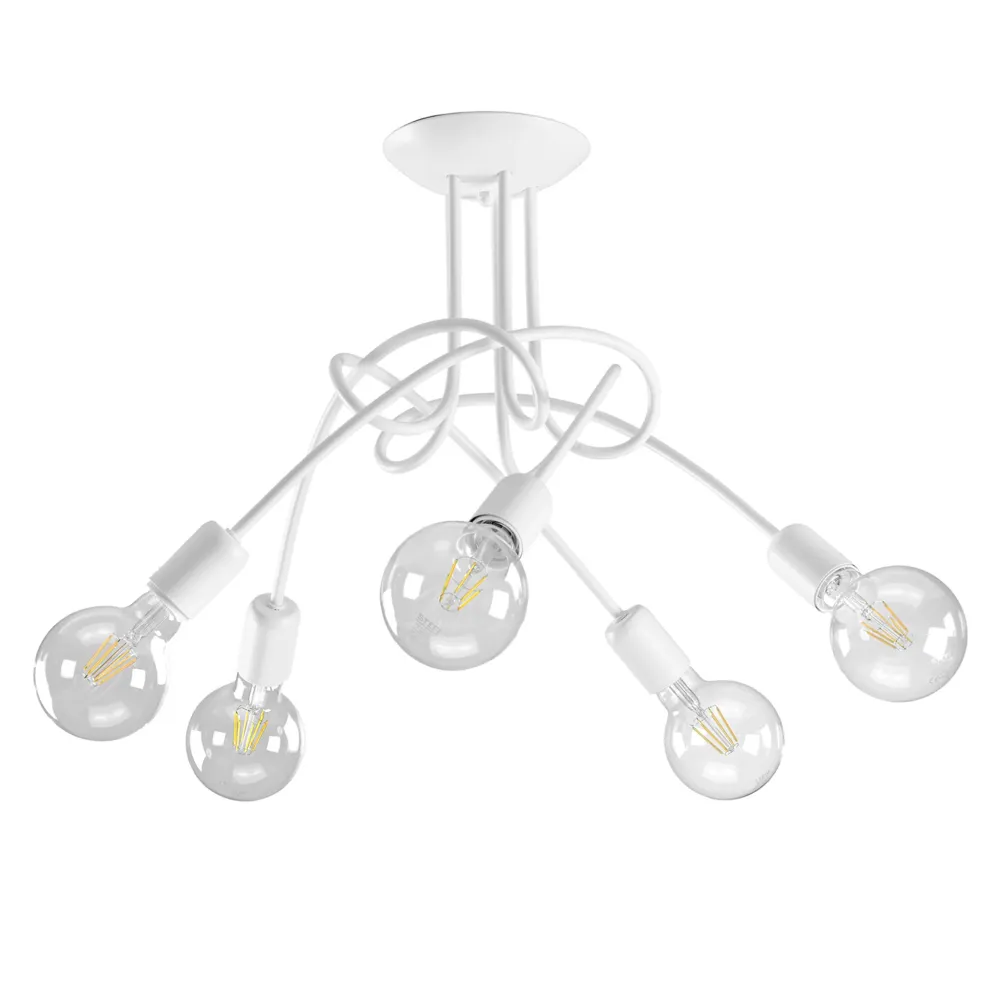 WIRE Plafoniera 5x22W E27
