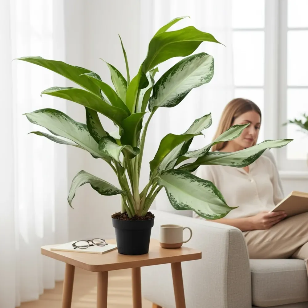 Aglaonema 'Cleopatra' - exemplare XL (2 plante/ghiveci)