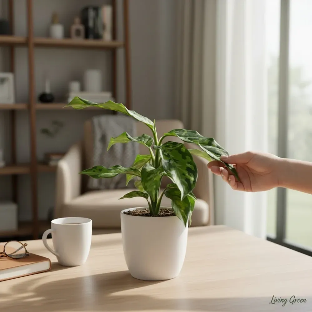 Aglaonema pictus ‘Tricolor’ D10