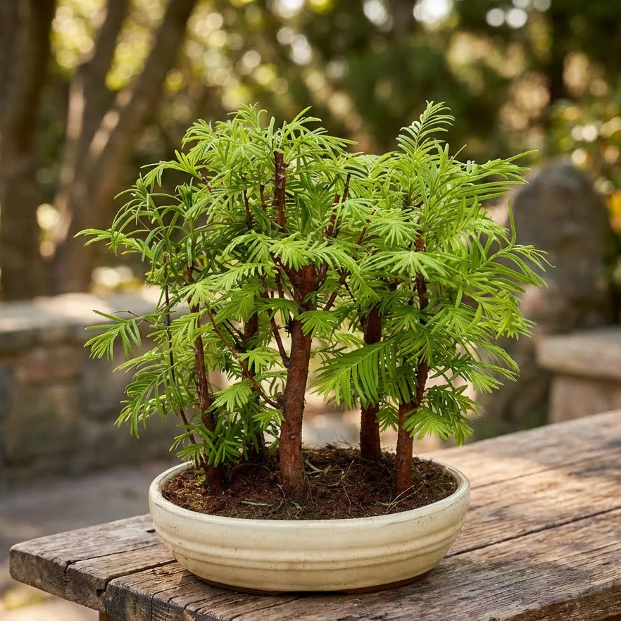 Bonsai Metasequoia forest