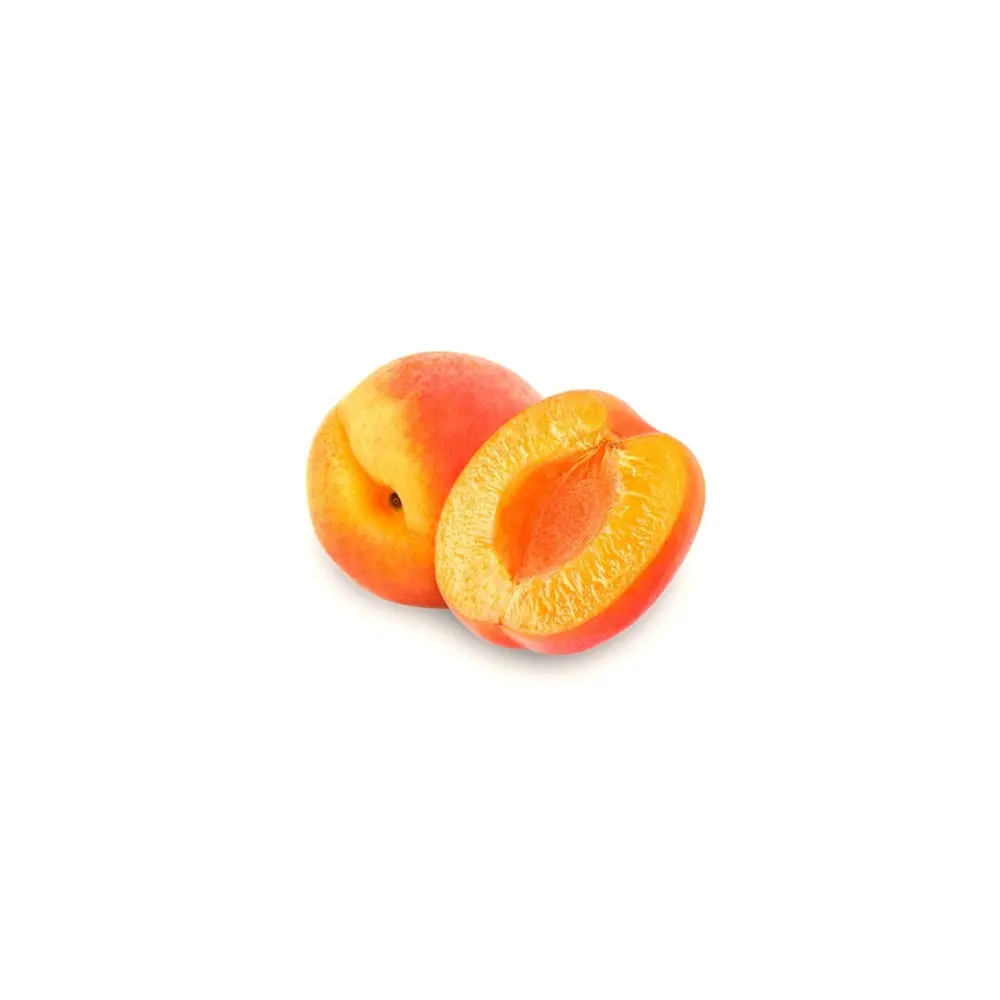 Cais (Prunus armeniaca) Harcot, cu fructe dulci portocalii-aurii, 2 pe rod