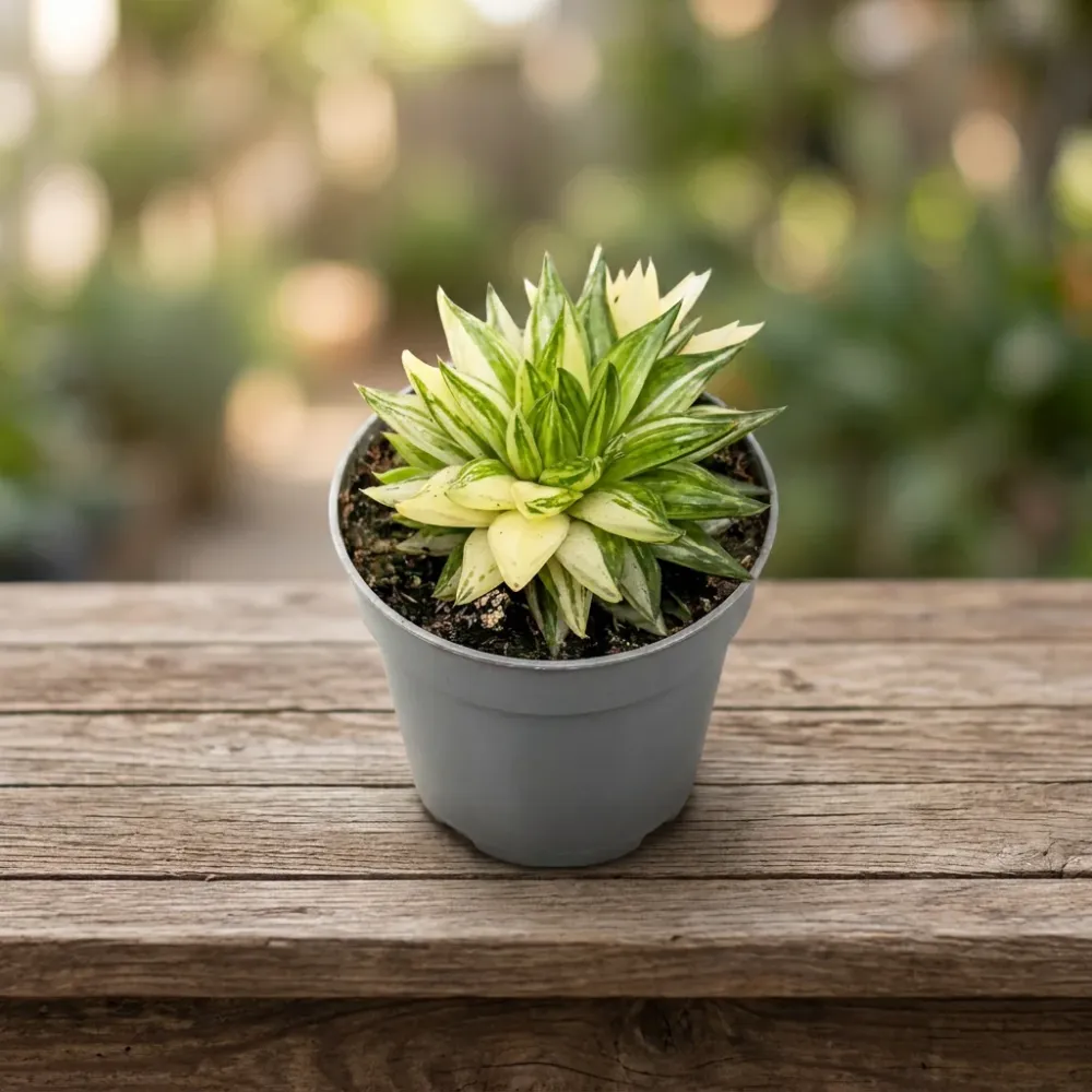 Haworthia marumiana f. variegata - suculenta de colectie
