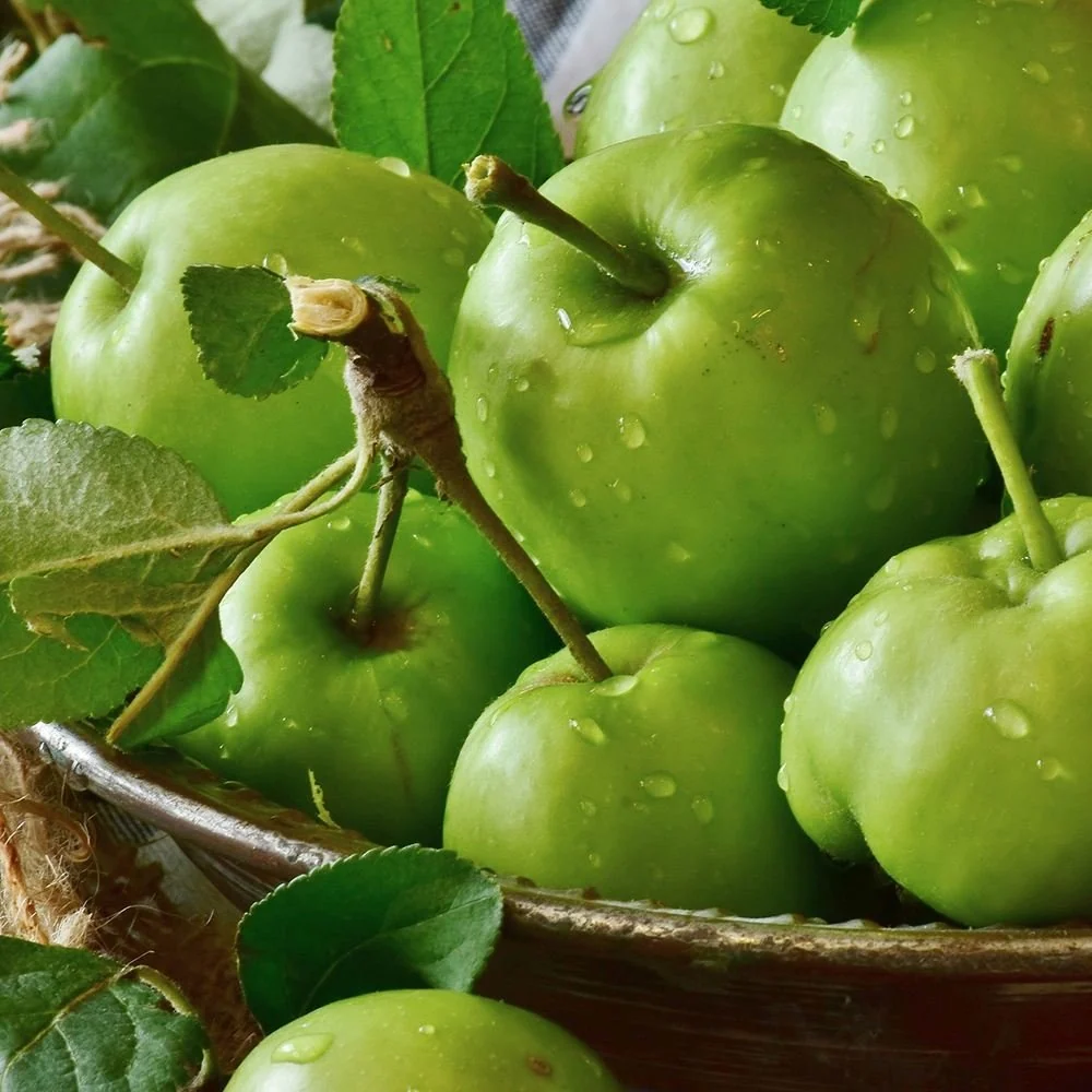 Mar (Malus) Granny Smith, cu fructe dulci-acidulat, 3 pe rod