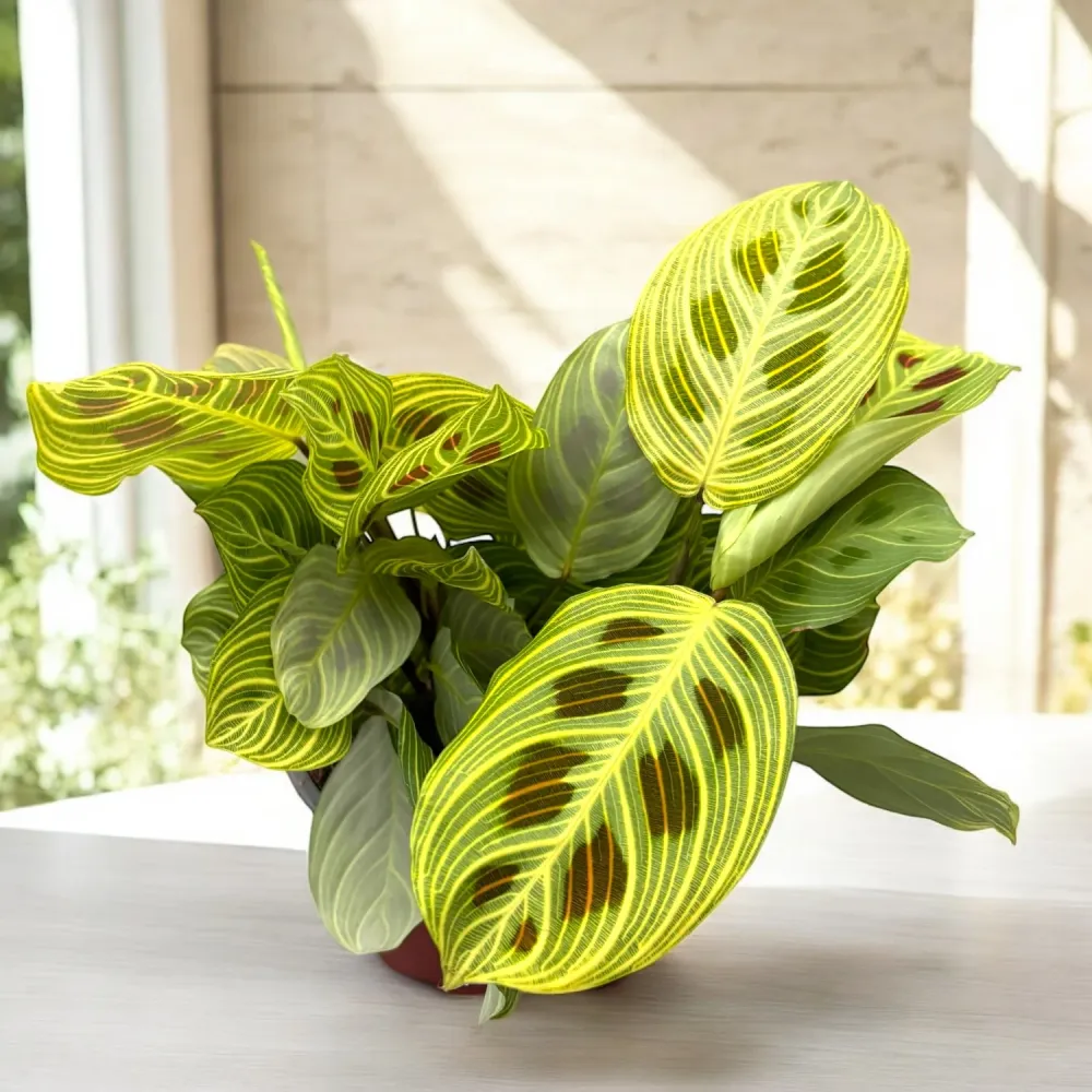 Maranta leuconeura ‘Fantasy’ – Prayer Plant cu venatie spectaculoasa