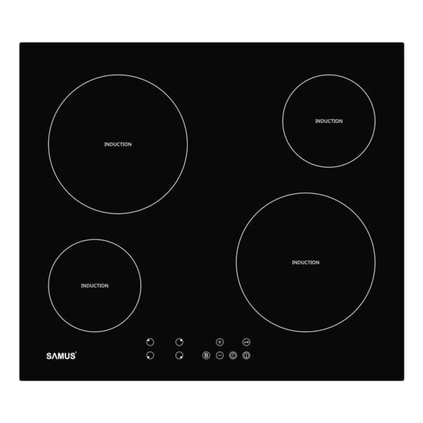 Plită Inducție Samus PSI-64BG8 | 7000W, 11.9kg, 60cm, 8, Digital