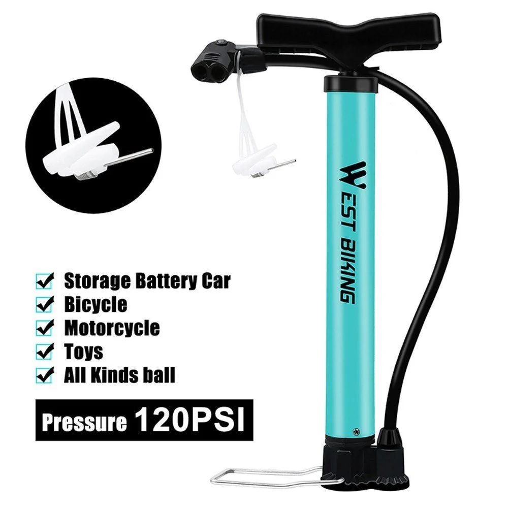 Pompa de bicicletă 120 PSI din metal