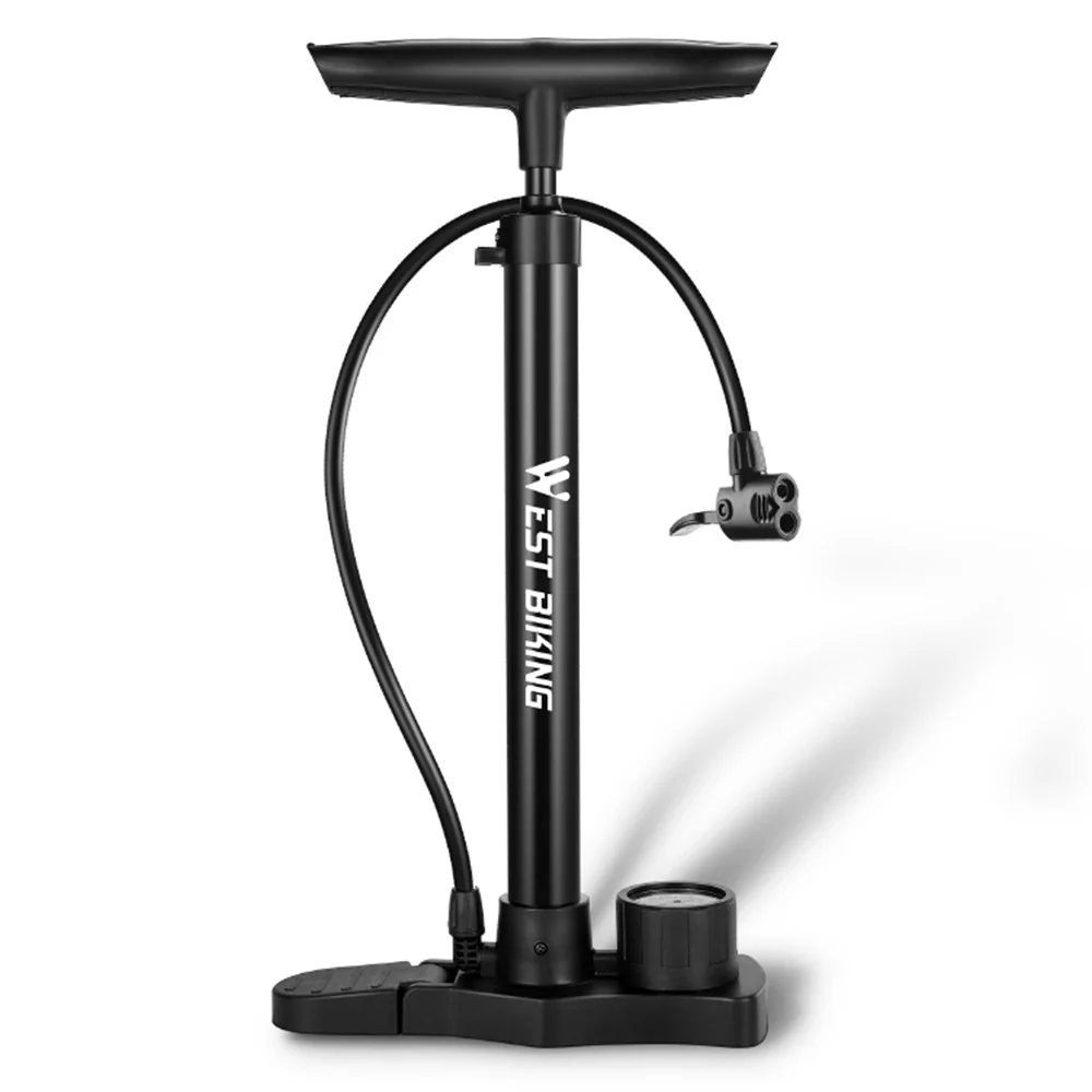 Pompa de bicicletă 160 PSI înaltă presiune cu manometru pentru bicicletă