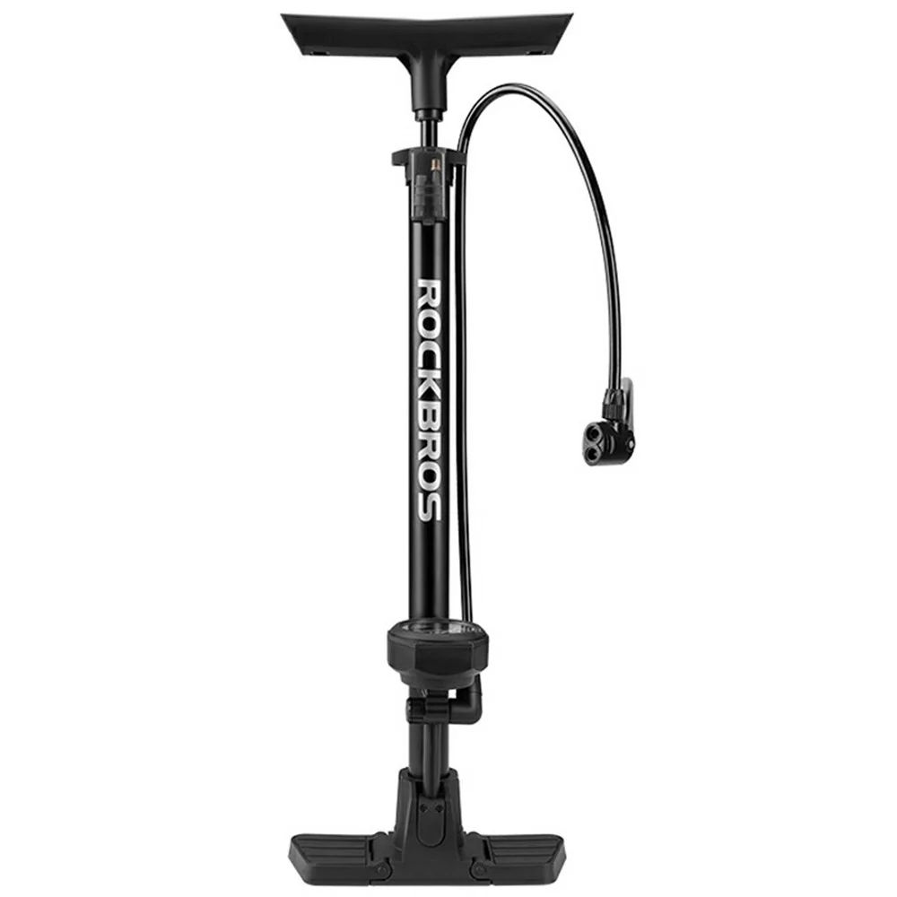 Pompa de bicicletă cu picior 150 PSI înaltă presiune cu manometru