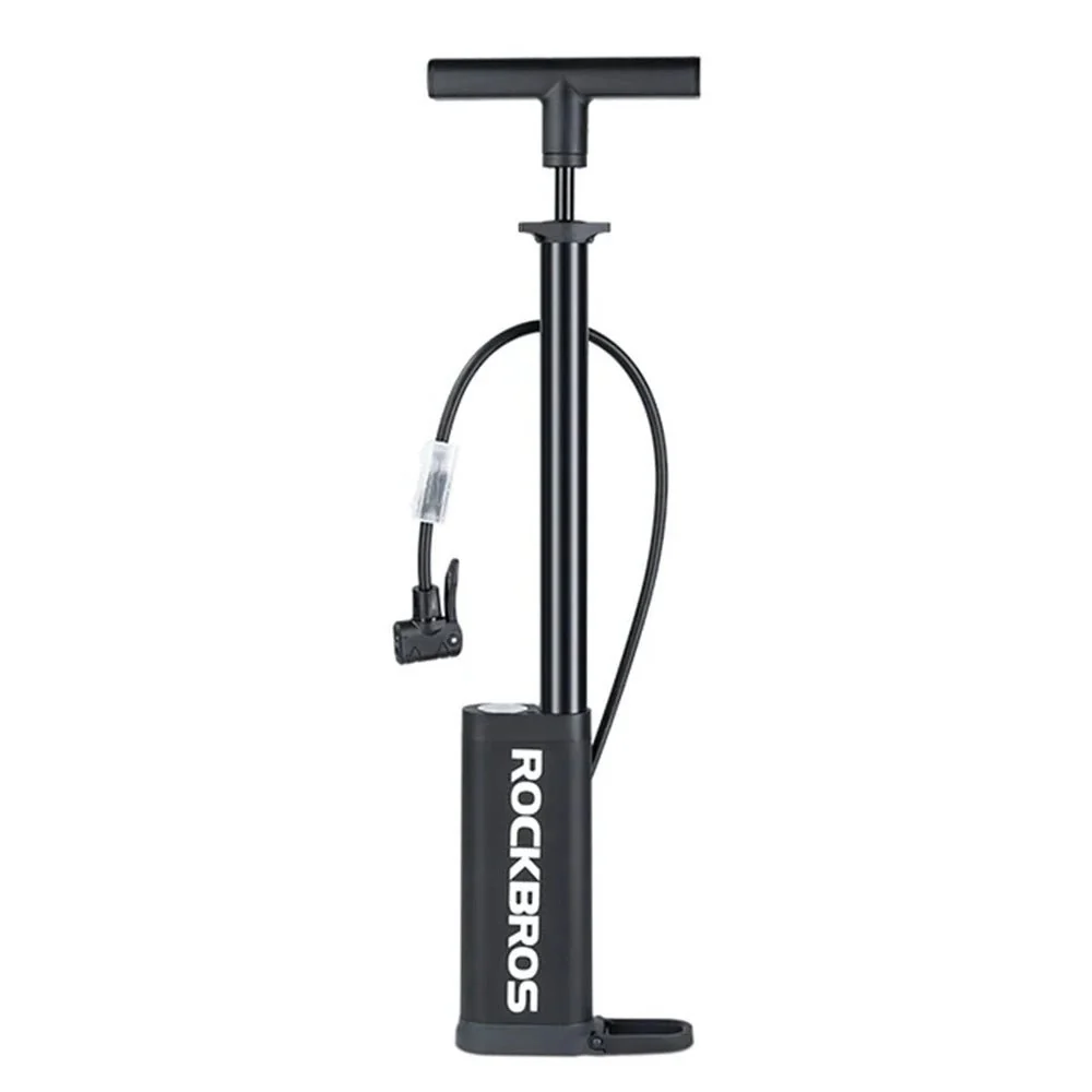 Pompa de bicicletă pe picior Rockbros - neagră
