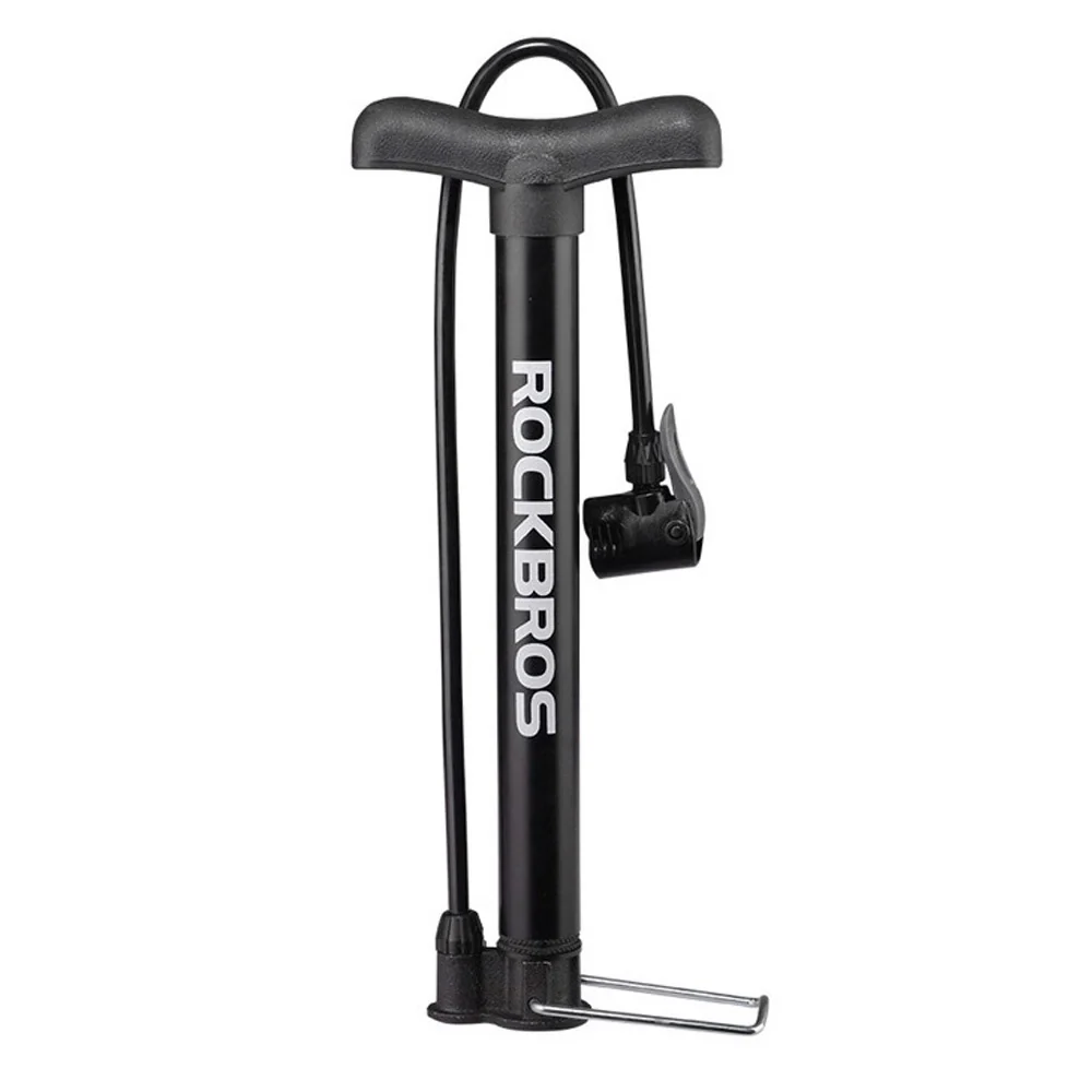 Pompa de picior pentru bicicletă Rockbros neagră