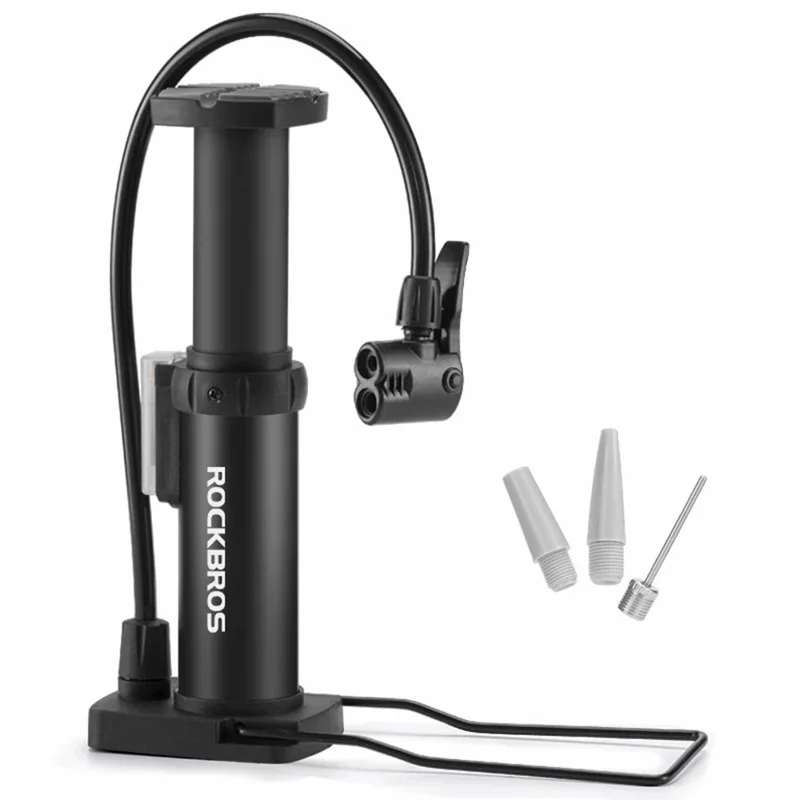 Pompa de picior portabilă 100 PSI înaltă presiune pentru bicicletă
