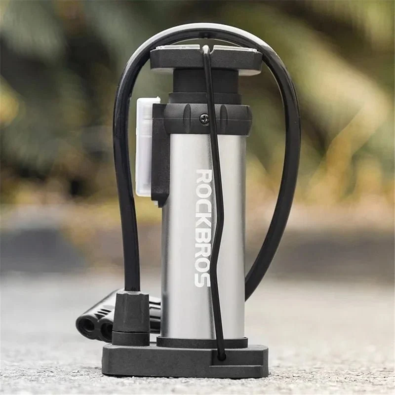 Pompa de picior portabilă 100 PSI înaltă presiune pentru bicicletă