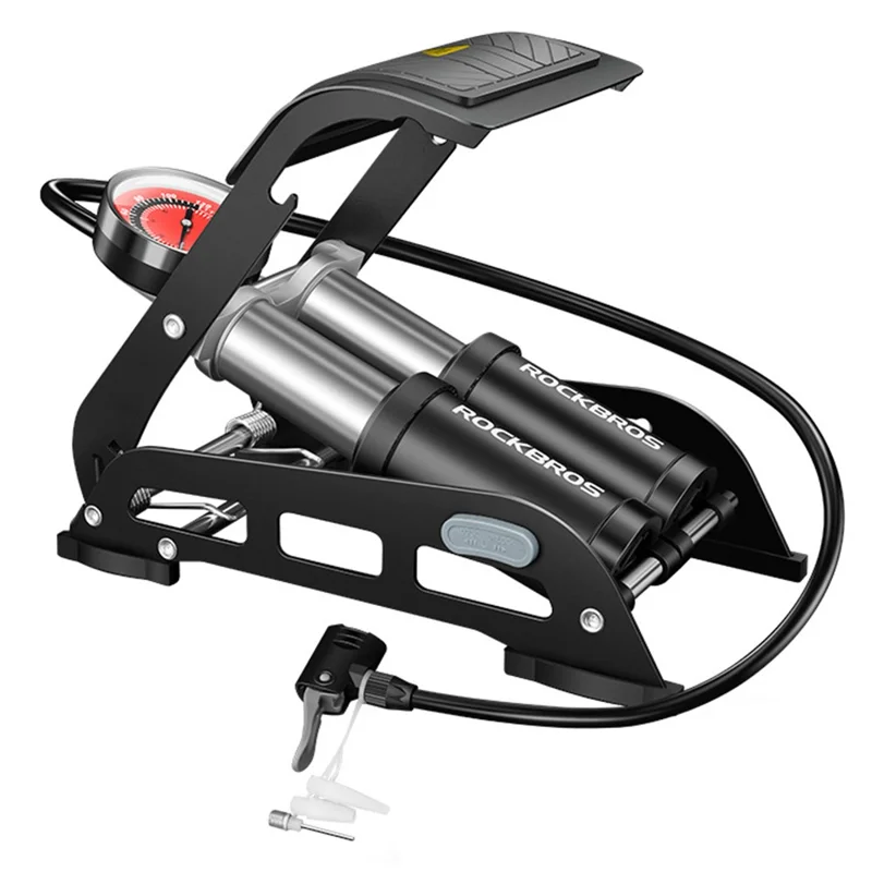 Pompa de picior cu presiune înaltă ROCKBROS 160PSI cu manometru