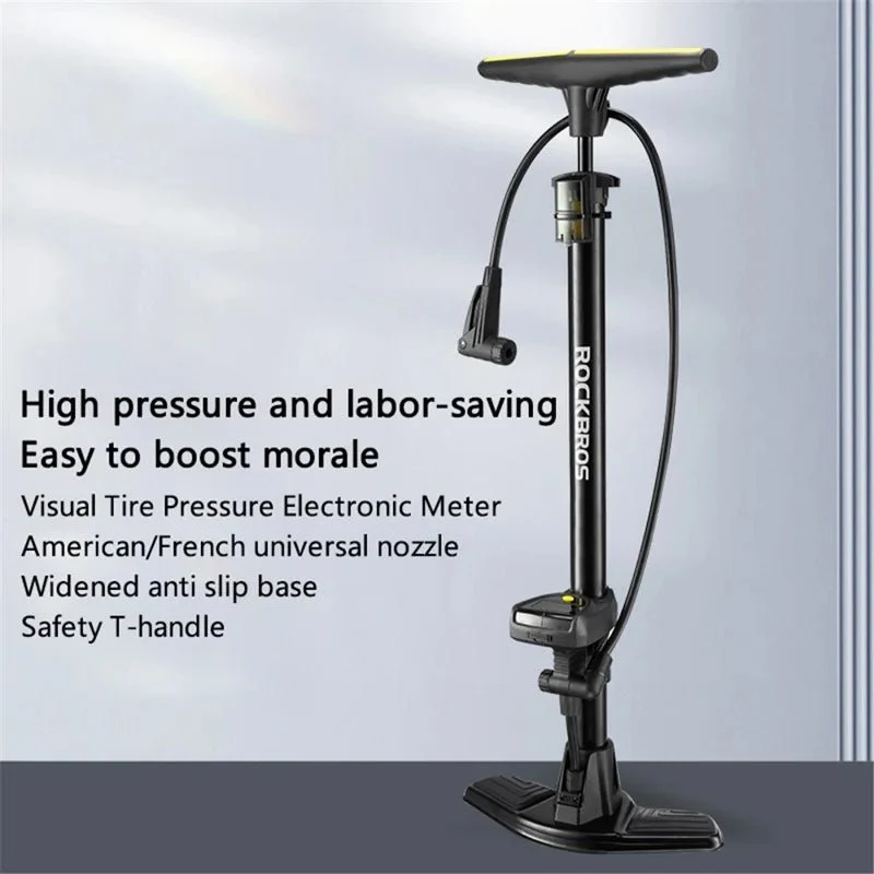 Pompa de picior ROCKBROS cu manometru 160PSI