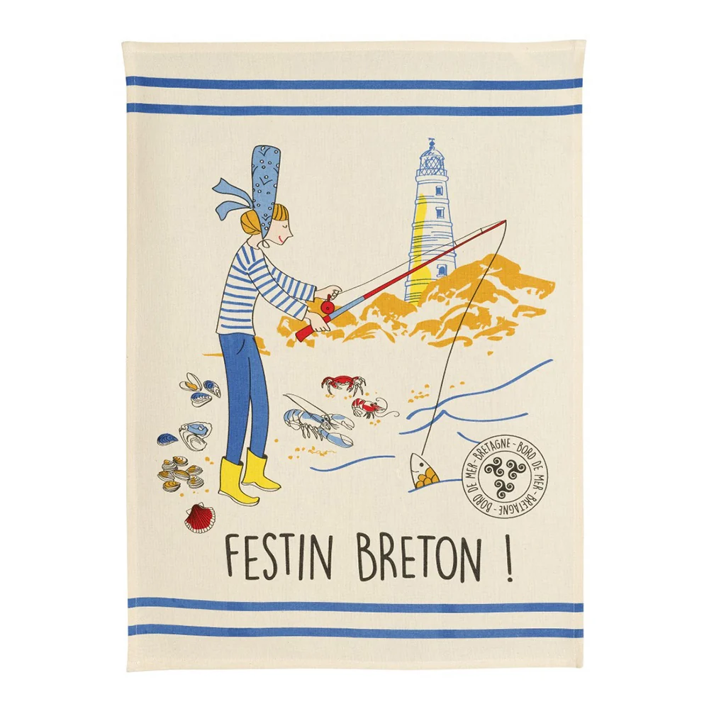 Prosop de bucatarie, albastru, Breton - COOKSHOP SPECIALS