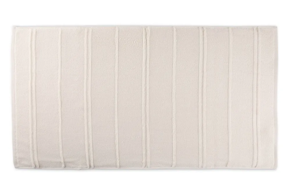 Set 2 prosoape baie ARDEN, crem, bumbac, 50x90 cm