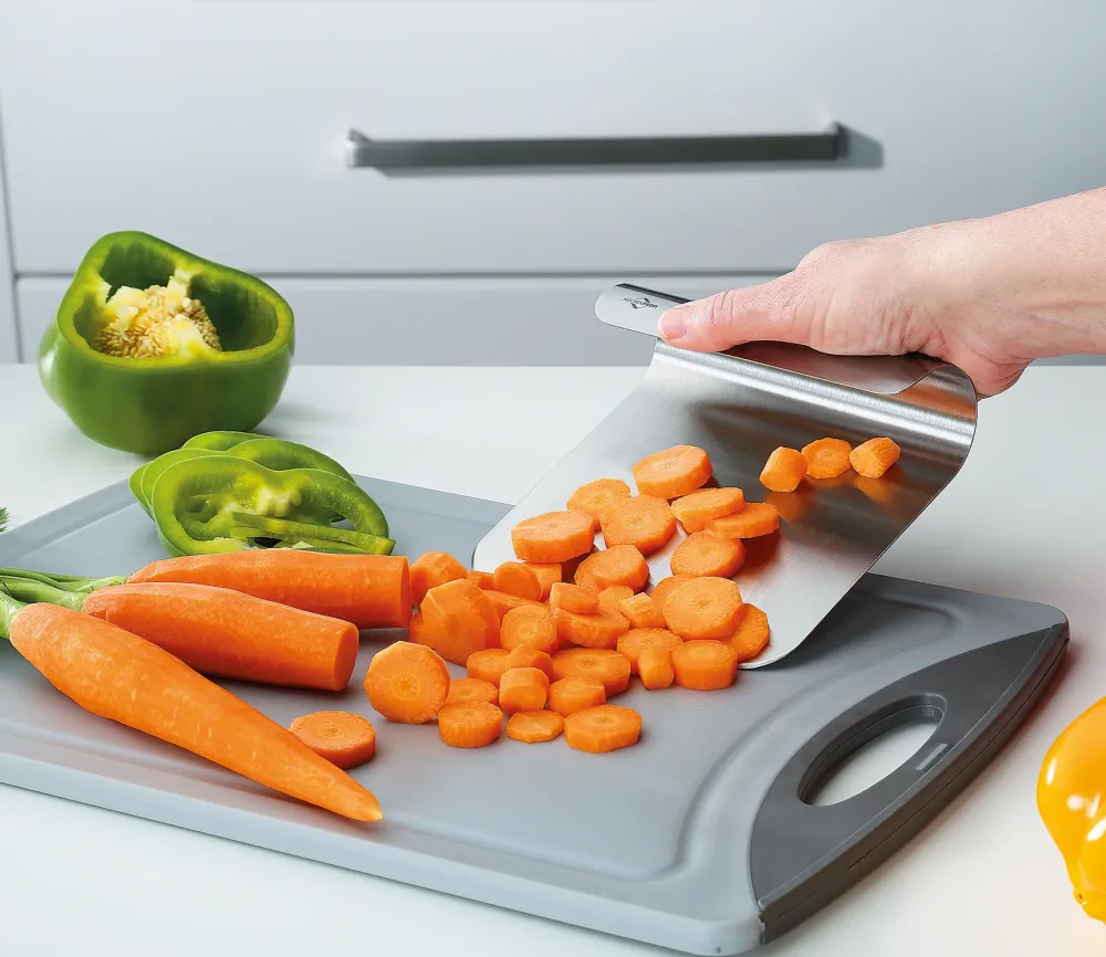 Racleta pentru aluat, inox, 14,3cm - KUCHENPROFI