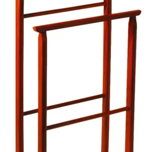 Suport pentru Pantaloni din Lemn de Pin, Culoare Cireș - 47/102/36 cm