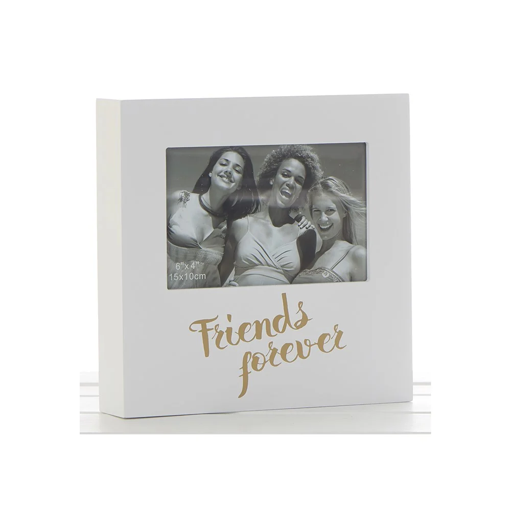Rama foto Friends forever cu text auriu - 271450