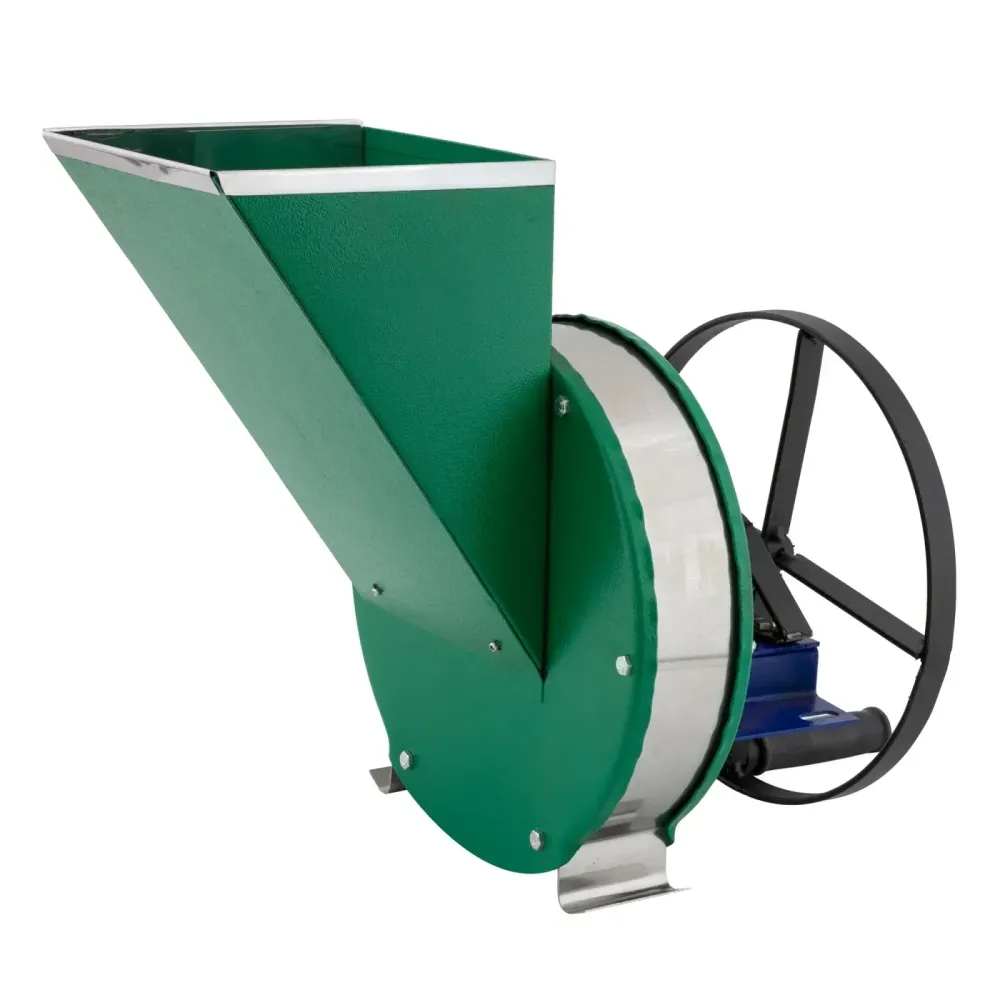 Razatoare fructe Vinita, manuala fulie atasare motor, Cuva inox