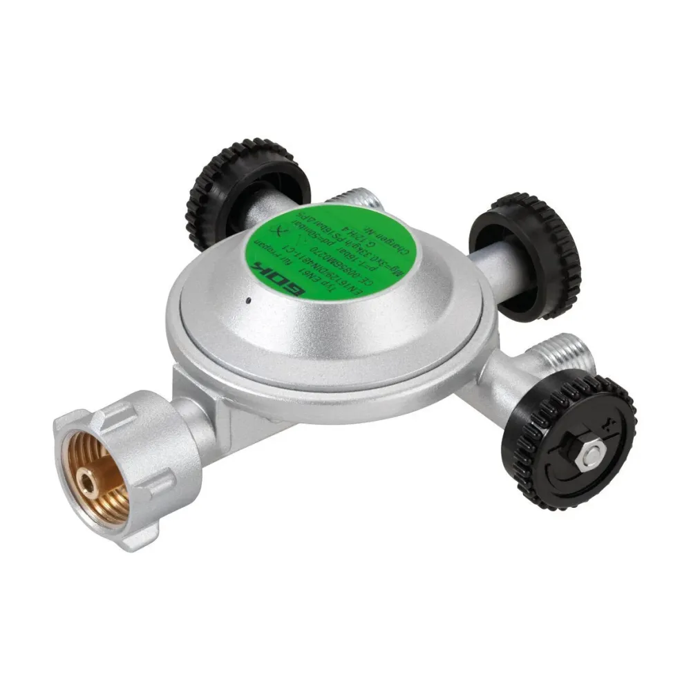 Regulator de joasă presiune GOK camping 3 prize, 30 mbar