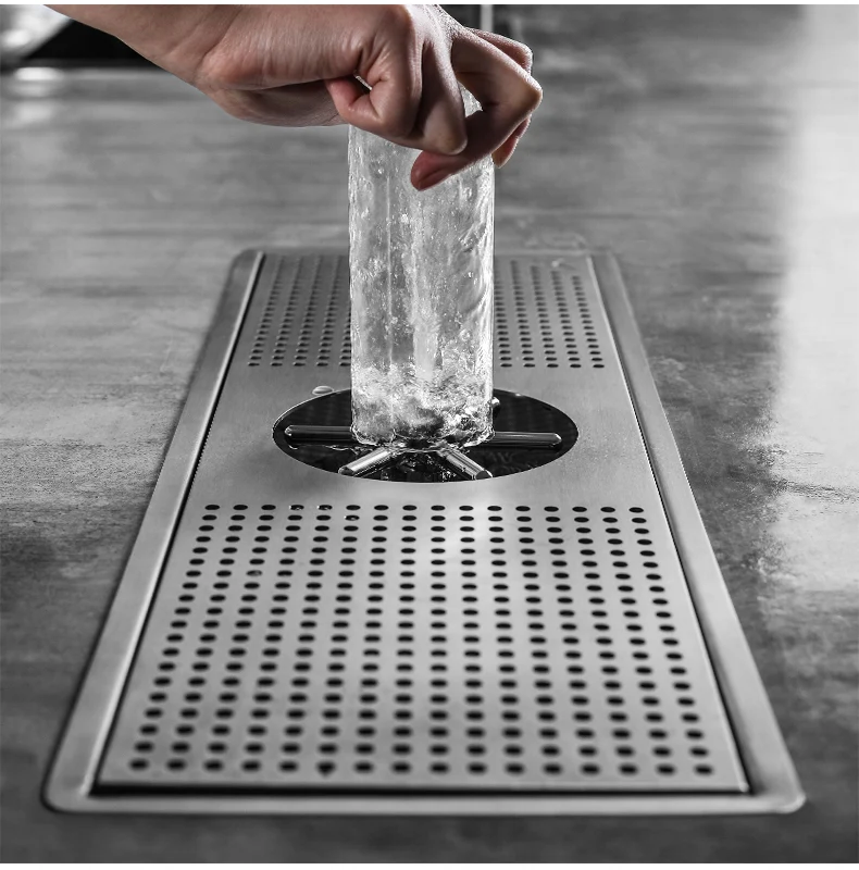 MHW-3BOMBER Steel Cup Rinser 19.5*59.5cm