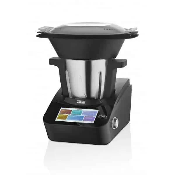 Robot de bucatarie multifunctional thermorobot, putere 1700W, capacitate 4.7L, 18 functii, aplicatie mobil, touchscreen, Z...