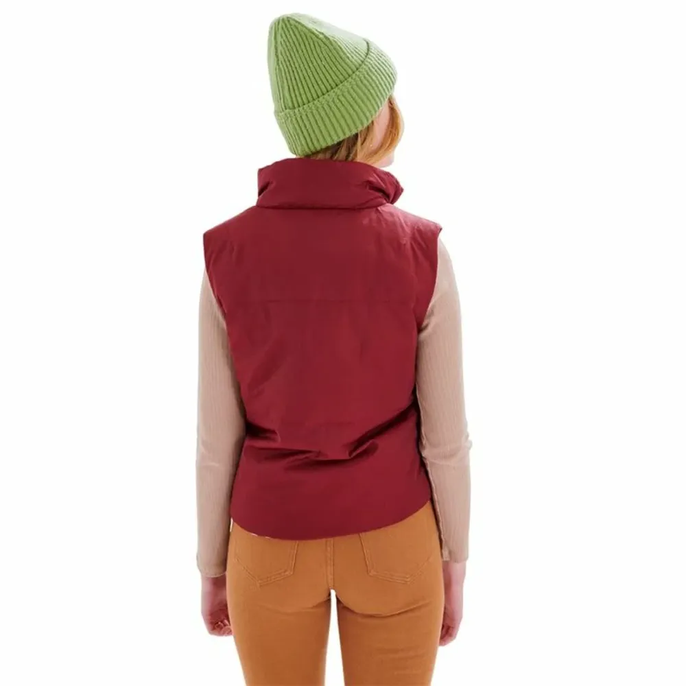 Vestă pentru femei 24COLOURS Roșu Bej