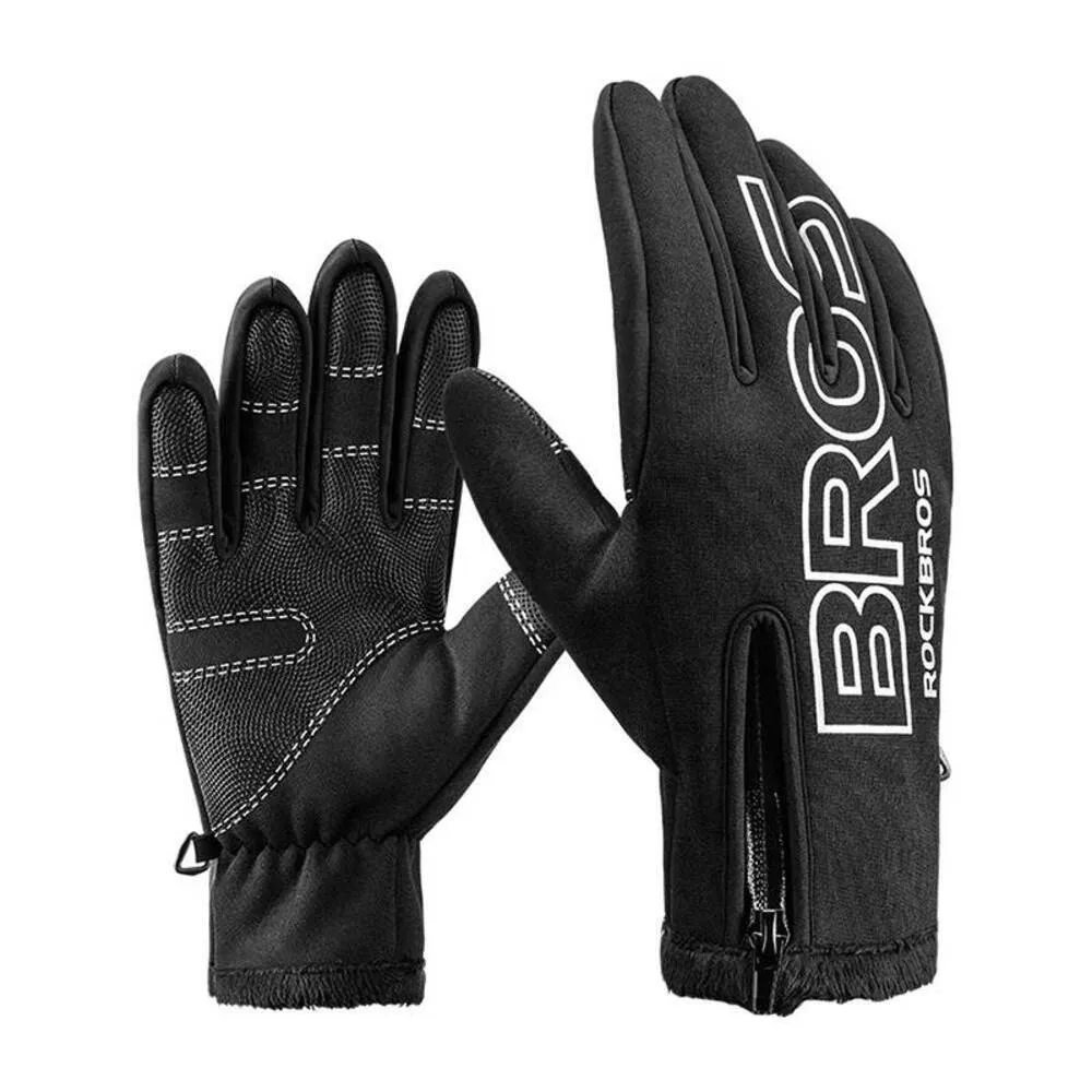 Mănuși de ciclism ROCKBROS S091-4BK