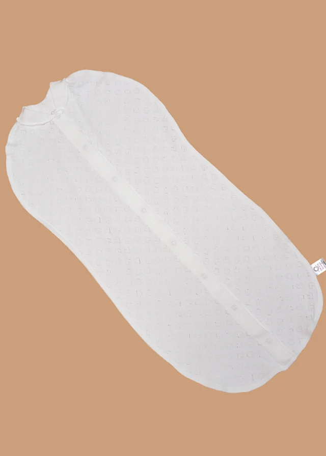 Sac de Dormit Nou-Nascut Crem din Bumbac Impregnat cu Lanolina MOM-60 Momykeep